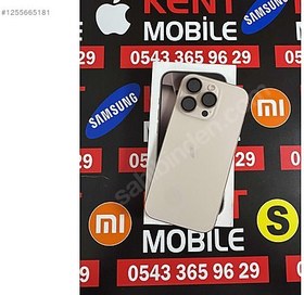 Resim Apple iPhone 16 Pro İkinci El YD | 128 GB | Çöl Titanyum 