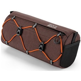 Resim Rockbros W012 Bisiklet Gidon Askı Çantası Yansıtıcı Polyester Bisiklet Ön Saklama Çantası - Kahverengi 