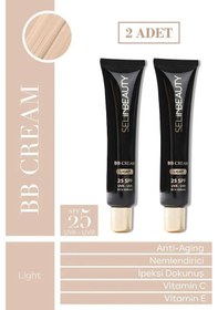 Resim Selin Beauty BB Cream SPF25 Light 2 x 40 ML 