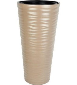 Resim Omnipazar So-kvt1 Kumsal Vazo Saksı Takımı 5.5 Litre No 1 Mocha 