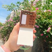 Resim 8 Bölmeli El Yapımı Taşınabilir Mini Boya Kutusu - Ceviz Ağacı Tasarımı, Tırnak Sanatı & Dış Mekan Çizimleri İçin Mükemmel, Kolay Taşıma İçin Anahtarlık Dahil, Tırnak Sanatı Saklama | Rustik Ahşap Kutu | El Yapımı Dağıtıcı 