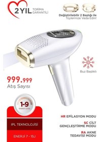 Resim Torima BHRL-09 Beyaz Buz Başlıklı IPL Lazer Epilasyon Cihazı 