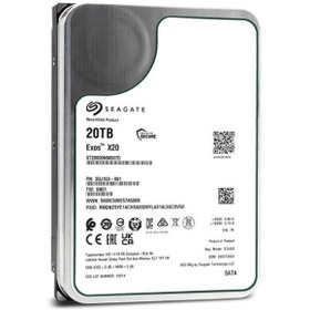 Resim Seagate 20tb Exos X20 St20000nm007d 256mb 7200rpm Sata-3 Nas Ve Güvenlik Diski 