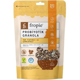 Resim FROPİE Yer Fıstığı & Çikolatalı Probiyotik Granola 200g 