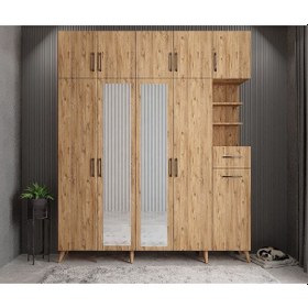 Resim Açelya Portmanto Vestiyer Çam 200cm M10 