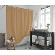 Resim Zethome Jackline Banyo Duş Perdesi 0010 Bej Tek Kanat 1X120X200 Bej 