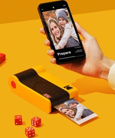 Resim Mini 2 Printer ERA Bluetooth Fotoğraf Yazıcı - Sarı 