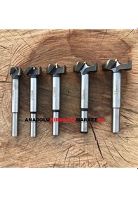 Resim Felda Ahşap Oyma Seti Menteşe Yeri Açma Frezesi 5 Parça 