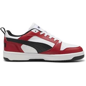 Resim Puma Rebound V6 Low Erkek Beyaz Spor Ayakkabı - 392328-17 