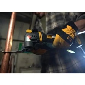 Resim Renklimestore DX41 18VOLT/4.0AH Li-Ion Tek Akülü Kömürsüz Profesyonel Çok Amaçlı Devir Ayarlı Raspalama+14 Adet Aksesuar 