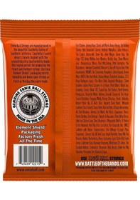 Resim Ernie Ball P02215 Skinny Top Heavy Bottom Nickel 10-52 Elektro Gitar Teli 