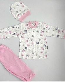 Resim Sebi Bebe Sincap Desenli Pijama Takımı TYC00657835187 