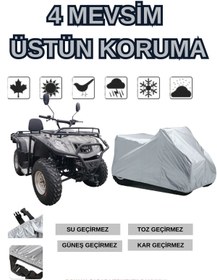 Resim AutoEN ARORA HUNTER 300 / T3 ATV BRANDASI GRİ 