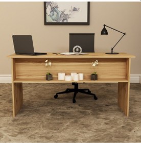 Resim KALENDER DEKOR MERKÜR-1 OFİS BÜRO MASASI TAKIMI MRK04 