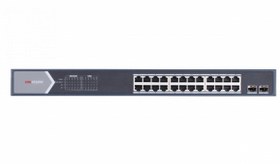 Resim Hikvision DS-3E0526P-E/M 24 Port Poe (225w) Gigabit Switch 