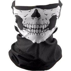 Resim Aida Jewelss Buff Kuru Kafa Iskelet Maske Motorcu Kar Maskesi Boyunluk Maske Baf Ağızlık Mask Buff 