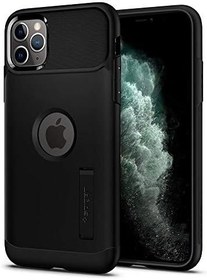 Resim Spigen Apple iPhone 11 Pro Kılıf Slim Armor Black - 077CS27099 
