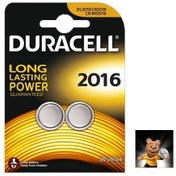 Resim Pil Düğme 2016 3V (2 Adet) Duracell 