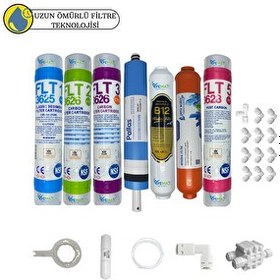 Resim Pemax Water Solutions Kapalı Kasa Su Arıtma Cihazlarına Uygun Sertifikalı 7'li Pallas Mebran Tatlandırıcı- B12 -Mineral 