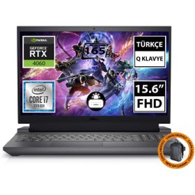 Resim G15 5530 G155530012U05 Intel Core i7 13650HX 15.6" 32 GB RAM 2 TB SSD RTX 4060 FreeDOS Notebook-CNT006 Çanta 