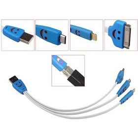 Resim Çoklu Işıklı Usb Şarj Data Kablo Micro Usb (533633230) 