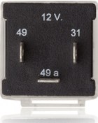 Resim Flasor 12V Traktor 6 Uclu Mf Fiat-Ford 504584989 