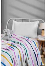 Resim Doğal Pike Baskılı Tek Kişilik Funny Sarı-lila Sarı-lila 