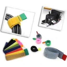 Resim Kastore Kablo Düzenleyici Cırt Cırt Pratik Kablo Düzenleyici 