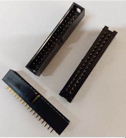 Resim Erkek Idc Konnektör 2,54mm 2x17 Dc3 34 Pin Düz Dip 5 Li 