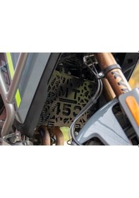 Resim Moto Üçel Cfmoto 450 Mt Uyumlu Radyatör Koruma 
