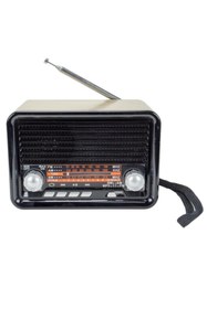 Resim İtal Nostalji Radyo Nns Ns-1538bt Bluetooth Usb Aux Şarjlı Fm Radyo 
