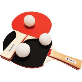 Resim Triathlon Masa Tenisi Raketi 2'li 