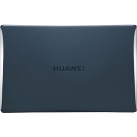 Resim Huawei Uyumlu Matebook D16 2023 Zore Msoft Kristal Kapak-siyah 