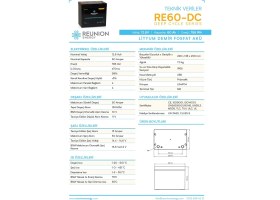 Resim 12V 60 Amper Lityum Akü 