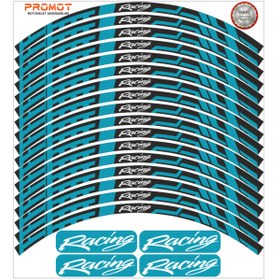 Resim PROMOT Motorsiklet Jant Şeriti Motorsiklet Jant Kaplama Motosiklet Aksesuar Jant Sticker 5 