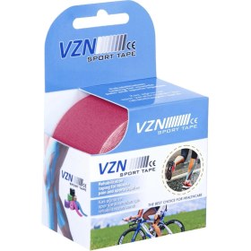 Resim VZN Sport Tape Pembe Renk Kinezyo Sporcu Bandı Kinesyo Bandı 5 Metre X 5 Cm 