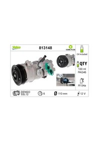 Resim Bmw 316i E90 Klima Kompresoru 2006-2012 Valeo 813148 