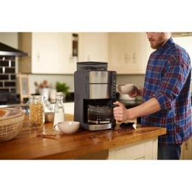 Resim Russell Hobbs 25610-56 Grind & Brew Glass Carafe Coffee Make 