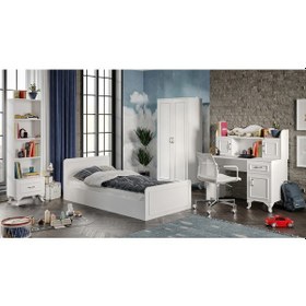 Resim Snow Country Tarzı Çocuk Odası Takımı - 4 Parçalı 