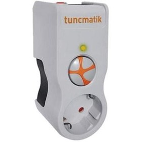 Resim Tunçmatik TSK19019 Enerji Koruma Powersurge 1'li Beyaz Priz 1050 JOULE 