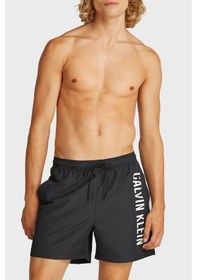 Resim Calvin Klein Erkek Mayo Short Km0km01092 Beh Siyah Siyah 
