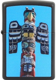 Resim Zippo Çakmak 218 Tall Totem Pole 