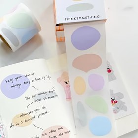 Resim 1 Roll DüşünSomething Çok Amaçlı Yapışkan Notlar - İlham Verici Alıntılar, Kağıt Malzemesi, İngilizce Metin, Ofis ve Okul Malzemeleri 