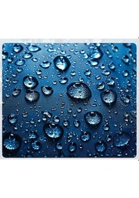 Resim 55 Cm X 45 Cm Su Damlacıkları Tasarımı Tezgah Üstü Bulaşık Kurutma Matı Bulaşıklık Kurutma Örtüsü Çok Renkli 