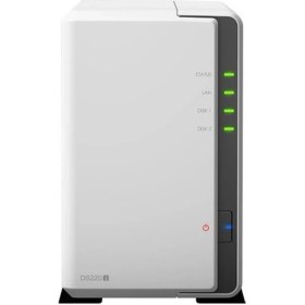 Resim Qnap Synology DS220J04 2X2TB Raıd(0-1) Nas Depolama Ünitesi 