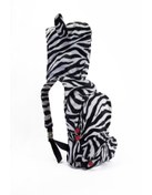 Resim Zebra Kapüşonlu Unisex Çocuk Sırt Çantası 