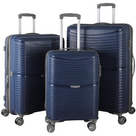 Resim V379 Aura Y.üretim Pp Valiz Lacivert/gri Set S21yy1000142-set 11013 Lacivert/gri 