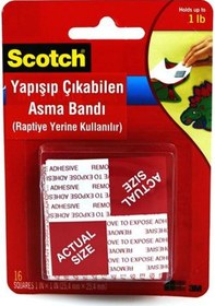 Resim 3M 108 Scotch Çift Taraflı Yapışıp Çıkabilen Bant 