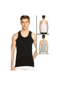 Resim Erkek Karışık Renk Sporcu Atleti 3'lü Paket Karışık 