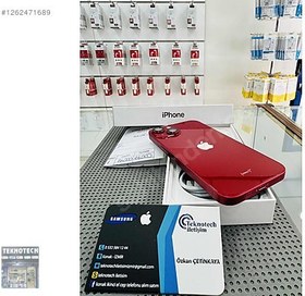 Resim Apple iPhone 13 İkinci El TR | 128 GB | Kırmızı 